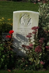 DADIZEELE NEW BRITISH CEMETERY - GRAY, W